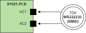 SY021-PCB charge coil connection